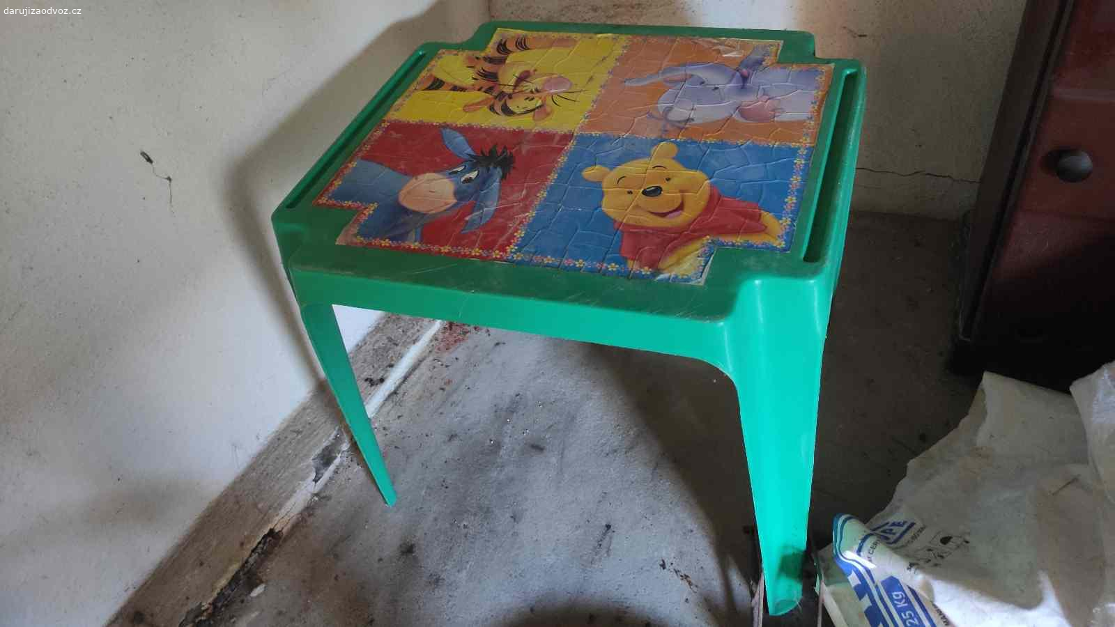 Uklid domacnosti. Hodilo by se nekomu něco?U houpacky nutno vyměnit kroužky