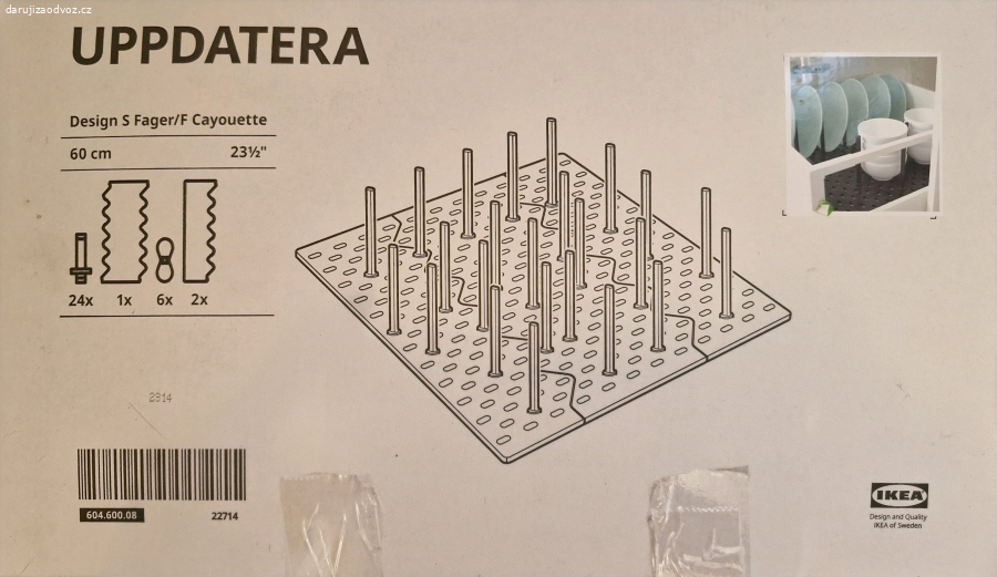 Uppdatera IKEA organizer do šuplíku
