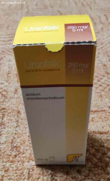 Ursofalk, odebrána jediná dávka. Spěchá.