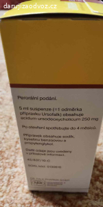 Ursofalk, odebrána jediná dávka. Spěchá.