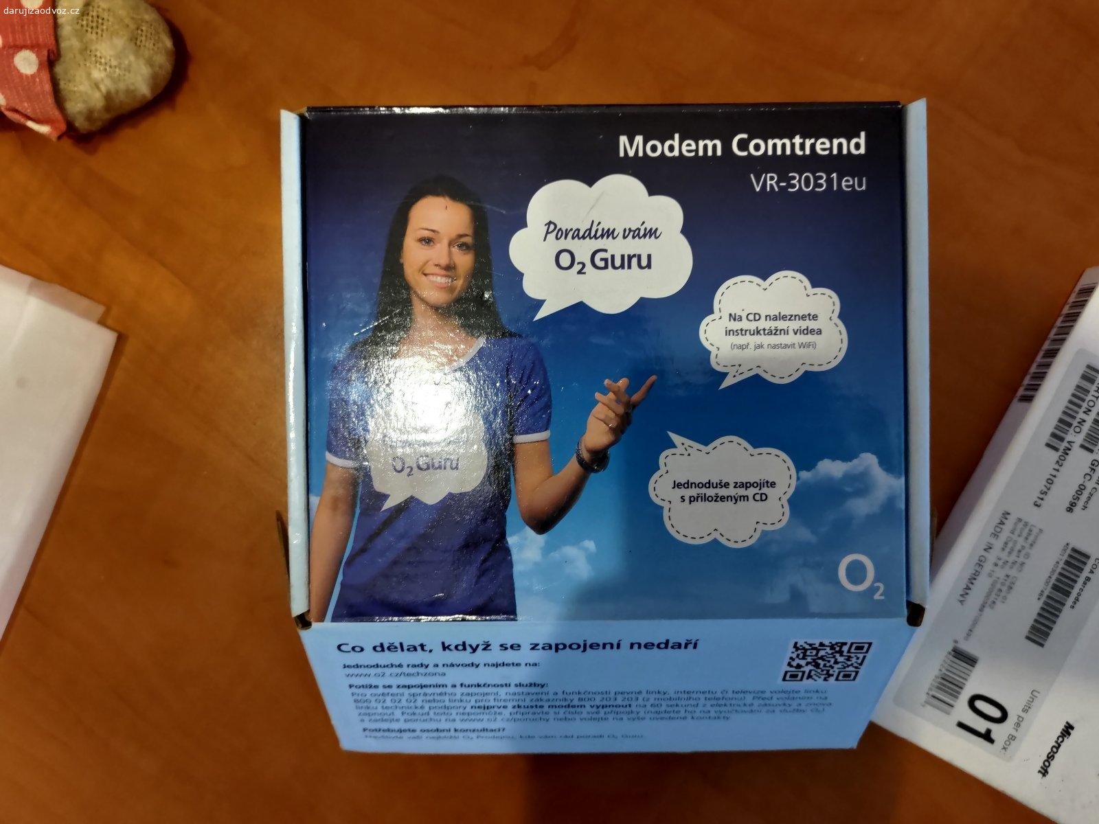 VDSL modem comtrend. daruji tento modem, stav není známý