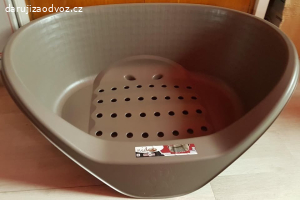 Velký nový pelíšek - plast - pro psa bez polštářku