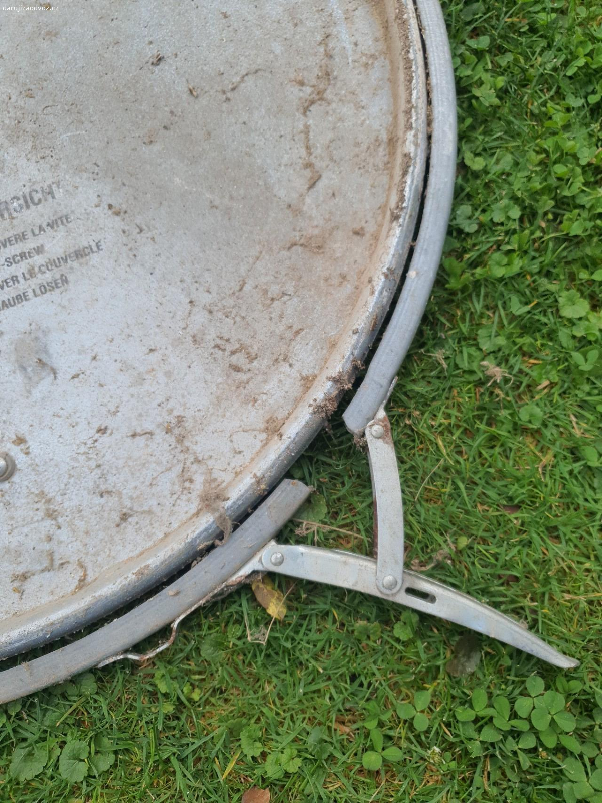 víko na sud. s obručí. 60cm