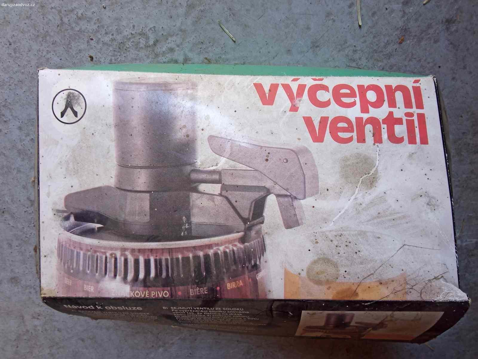 Výčepní ventil. Výčepní ventil viz foto - původní stav.