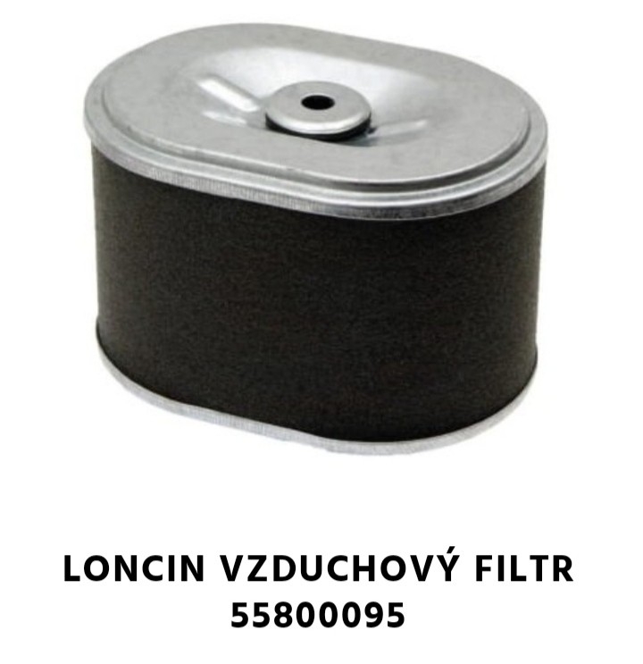 Vzduchový filtr Loncin. Pro motory Loncin viz obr 2