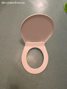 WC bílé prkénko