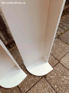 Za odvoz Praha Ďáblice - 2x bílá police MDF