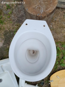 Záchodova mísa plus umyvadlo
