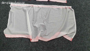 Zaclonky na okna vcetne tycek