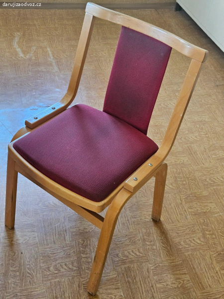 Židle čalouněná 2 ks