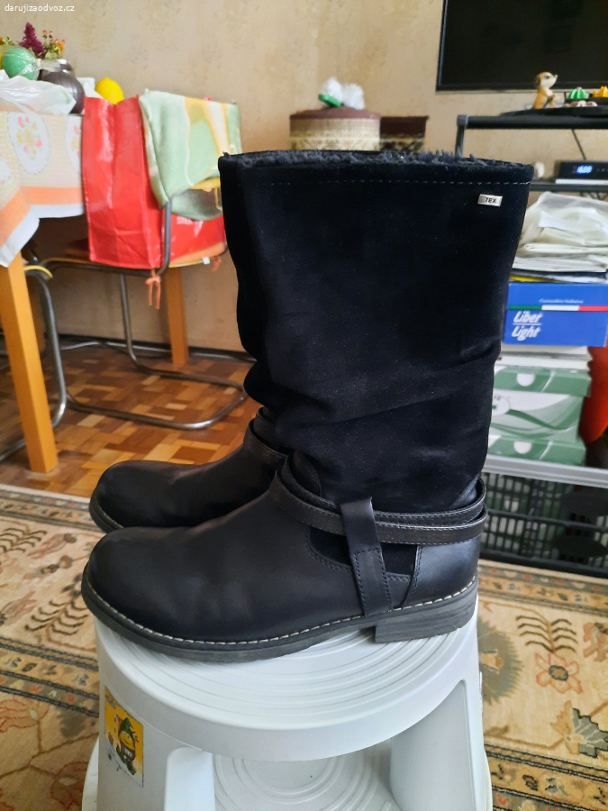 Zimní kozačky vel.39