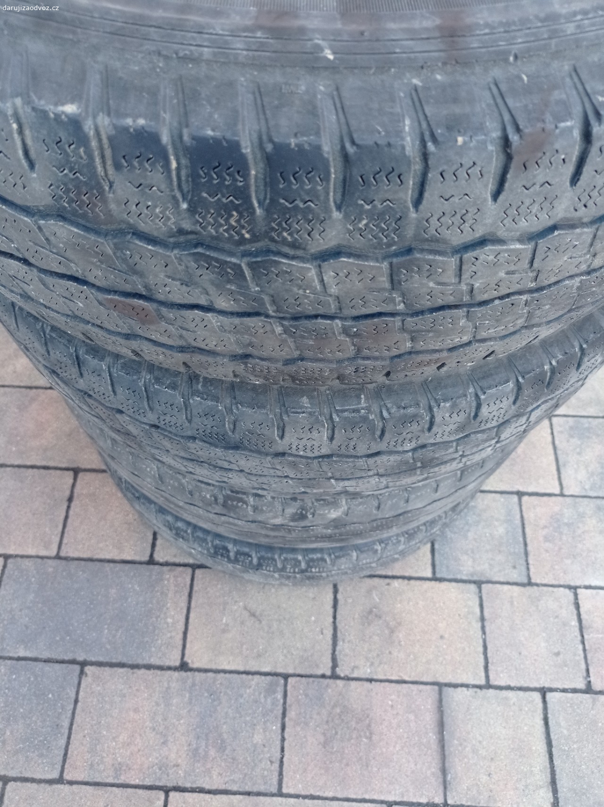 Zimni pneu. Firestone zimní pneu zátěžové Transporter 215/65 R16C pro dodávku. 2x4,5 mm 2x 5,5mmcca