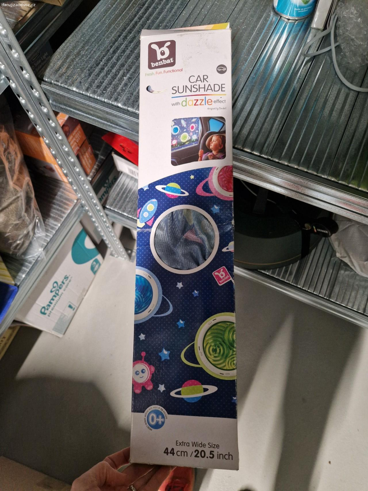 zpetne zrcatko, slunecni clony. za odvoz zrcatko a barevne slunecni clony 2ks