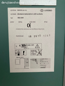 Zrcadlo do koupelny s osvětlením